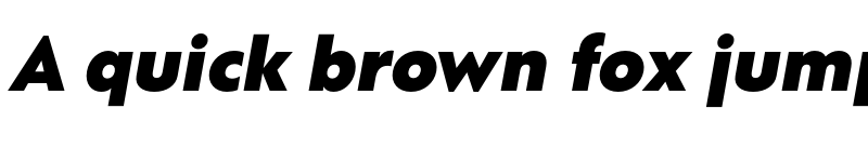 Preview of FONTSPRING DEMO - Gravita GEO Italic Black Regular font