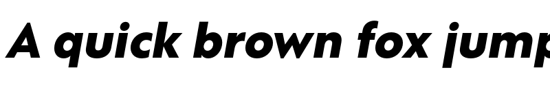 Preview of FONTSPRING DEMO - Gravita GEO Italic Extra Bold Regular font