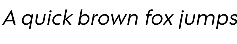 Preview of FONTSPRING DEMO - Gravita GEO Italic Light Regular font