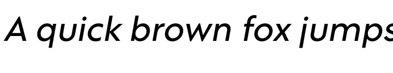 Preview of FONTSPRING DEMO - Gravita GEO Italic Regular Regular font