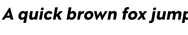 Preview of FONTSPRING DEMO - Gravita HUM Italic Bold Regular font