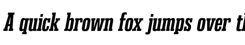 Preview of FONTSPRING DEMO - Gravtrac Cd Rg Bold Italic font