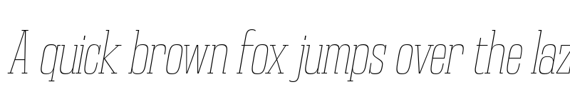 Preview of FONTSPRING DEMO - Gravtrac Cd Ul Italic font