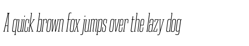 Preview of FONTSPRING DEMO - Gravtrac Cm El Italic font