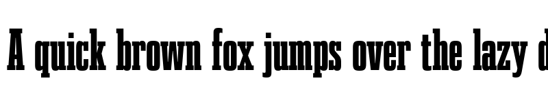 Preview of FONTSPRING DEMO - Gravtrac Cp Hv Regular font