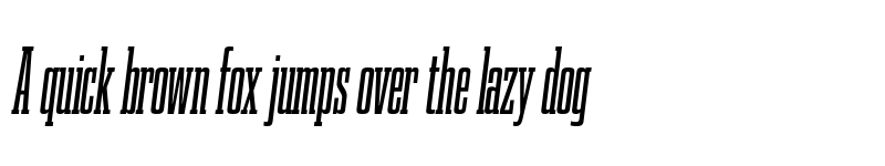 Preview of FONTSPRING DEMO - Gravtrac Cr Sb Italic font