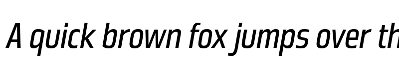 Preview of FONTSPRING DEMO - Great Escape Narrow Bk Italic font