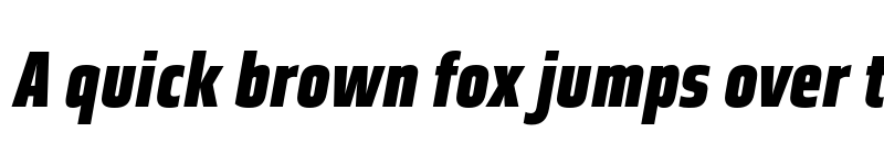 Preview of FONTSPRING DEMO - Great Escape Narrow Bl Italic font