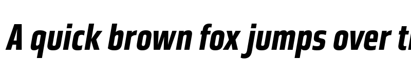 Preview of FONTSPRING DEMO - Great Escape Narrow Rg Bold Italic font