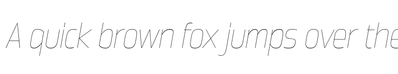 Preview of FONTSPRING DEMO - Great Escape Narrow Ul Italic font