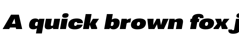 Preview of FONTSPRING DEMO - Greater Neue Exp ExtBd Italic font