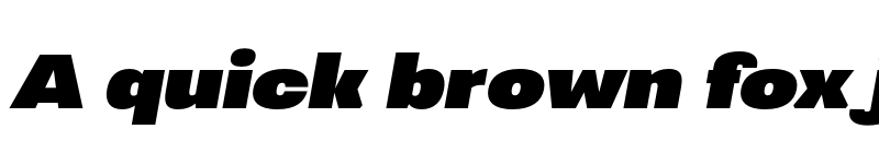 Preview of FONTSPRING DEMO - Greater Neue Exp Heavy Italic font