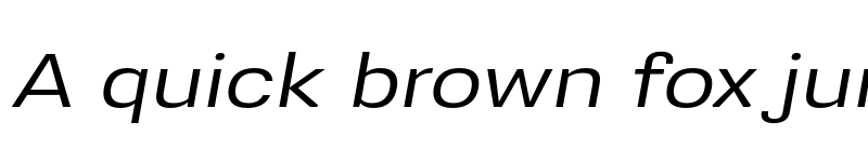 Preview of FONTSPRING DEMO - Greater Neue Exp Italic font