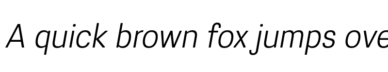Preview of FONTSPRING DEMO - Greater Neue Narrow Light Italic font