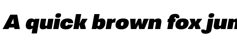 Preview of FONTSPRING DEMO - Greater Neue Wide ExtBd Italic font