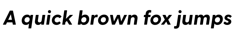 Preview of FONTSPRING DEMO - Greycliff Thai CF Bold Italic font