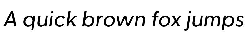 Preview of FONTSPRING DEMO - Greycliff Thai CF Medium Italic font