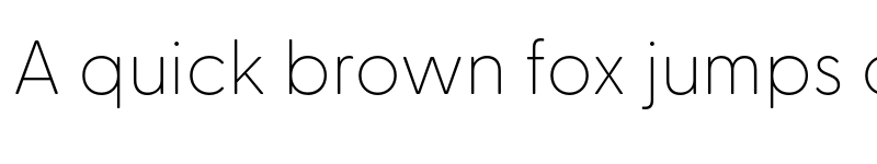 Preview of FONTSPRING DEMO - Greycliff Thai CF Thin Regular font