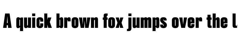 Preview of FONTSPRING DEMO - Grillmaster Cond Black Regular font