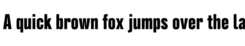 Preview of FONTSPRING DEMO - Grillmaster Cond ExtBd Regular font