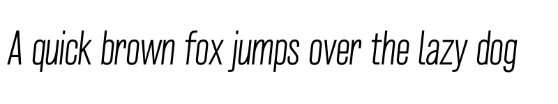 Preview of FONTSPRING DEMO - Grillmaster Cond ExtLt Italic font