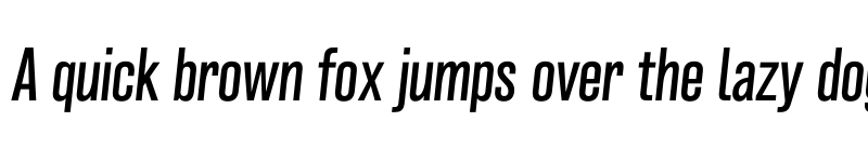 Preview of FONTSPRING DEMO - Grillmaster Cond Italic font