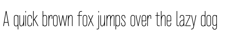 Preview of FONTSPRING DEMO - Grillmaster Cond Thin Regular font