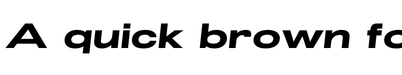 Preview of FONTSPRING DEMO - Grillmaster Expanded Black Italic font