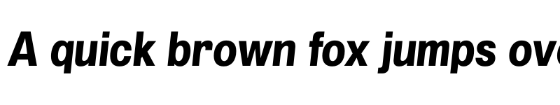 Preview of FONTSPRING DEMO - Grillmaster ExtBd Italic font