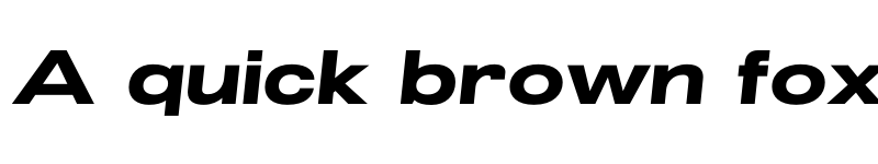 Preview of FONTSPRING DEMO - Grillmaster Extended Black Italic font