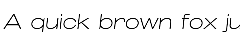 Preview of FONTSPRING DEMO - Grillmaster Extended ExtLt Italic font