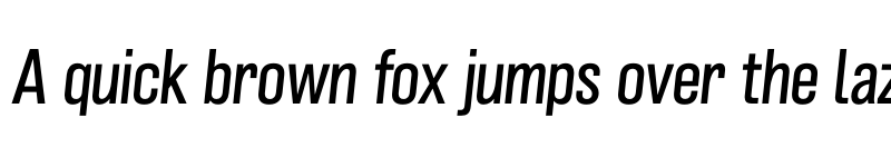 Preview of FONTSPRING DEMO - Grillmaster Narrow Italic font