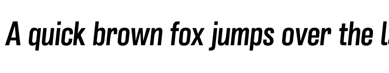 Preview of FONTSPRING DEMO - Grillmaster Narrow Med Italic font