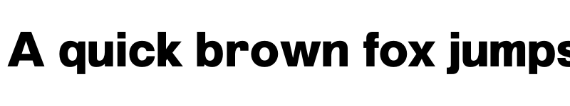 Preview of FONTSPRING DEMO - Grillmaster SemiWide Black Regular font