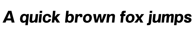 Preview of FONTSPRING DEMO - Grillmaster SemiWide ExtBd Italic font