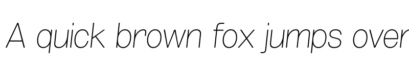 Preview of FONTSPRING DEMO - Grillmaster SemiWide Thin Italic font