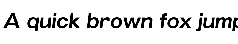 Preview of FONTSPRING DEMO - Grillmaster Wide Bold Italic font