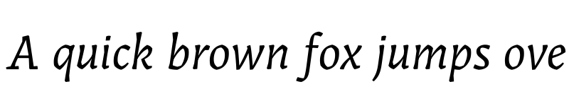 Preview of FONTSPRING DEMO - Grimmig Variable Italic font