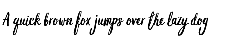 Preview of FONTSPRING DEMO - Grimpt Brush Regular font