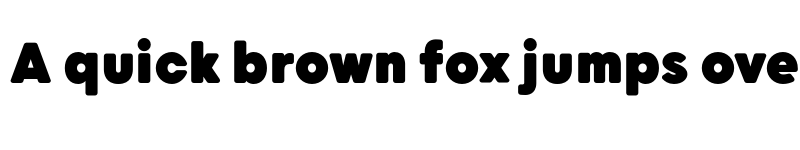 Preview of FONTSPRING DEMO - Grold Rounded ExraBlack Regular font