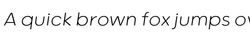 Preview of FONTSPRING DEMO - Grold Rounded ExtraLight Italic font
