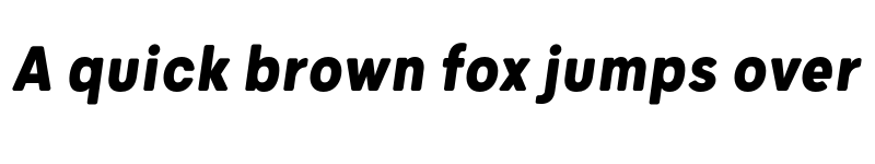 Preview of FONTSPRING DEMO - Grold Rounded Slim Bold Italic font