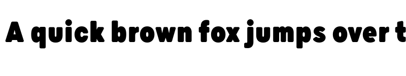 Preview of FONTSPRING DEMO - Grold Rounded Slim ExtraBlack Regular font