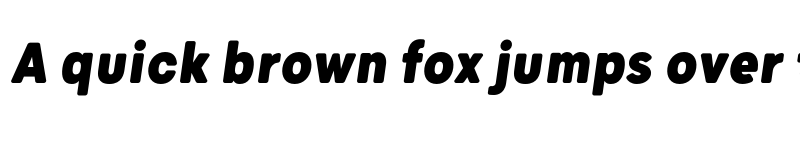 Preview of FONTSPRING DEMO - Grold Rounded Slim ExtraBold Italic font