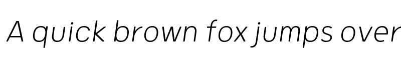 Preview of FONTSPRING DEMO - Grold Rounded Slim ExtraLight Italic font