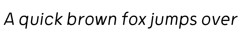 Preview of FONTSPRING DEMO - Grold Rounded Slim Light Italic font