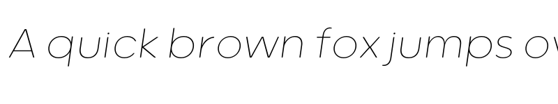 Preview of FONTSPRING DEMO - Grold Rounded Thin Italic font