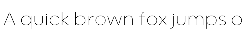 Preview of FONTSPRING DEMO - Grold Thin Regular font