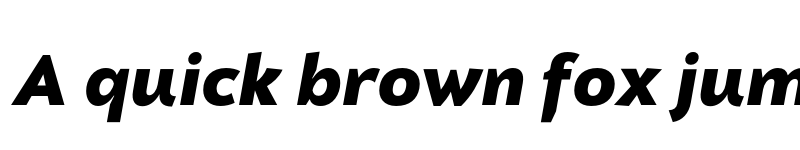 Preview of FONTSPRING DEMO - Grosen Heavy Italic font