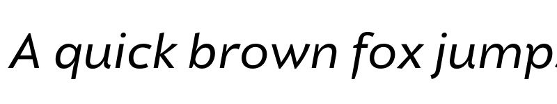 Preview of FONTSPRING DEMO - Grosen Italic font